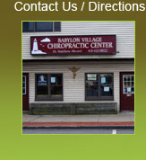 Babylon Village Chiropractic Center contact our office and get directions for your visit